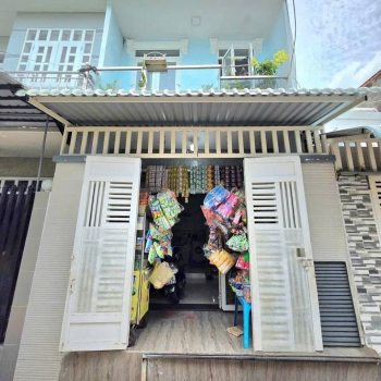 Nhà 1 lầu mặt tiền hẻm chính - kinh doanh buôn bán tốt Huỳnh Tấn Phát - Nhà Bè