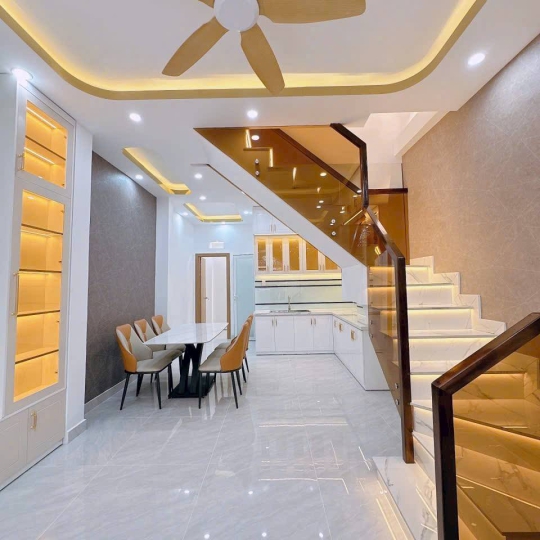 Nhà Mới Hoàn Thiện Hẻm 2056 Huỳnh Tấn Phát , Thị Trấn Nhà Bè