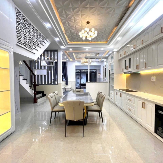 Nhà KDC Petechim Nhà Cao Tầng Đồng Bộ Đường Huỳnh Tấn Phát - Nhà Bè