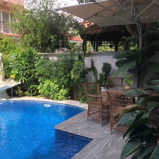 Biệt thự đơn lập nhà tự xây, A2-58 đường Phạm Thái Bường, khu phố Nam Thiên 3, Phú Mỹ Hưng, Q7, TPHCM 