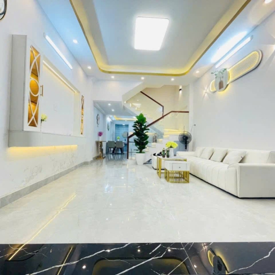 Nhà Hẻm 387 Phạm Hữu Lầu ,Phước Kiển, Nhà Bè.